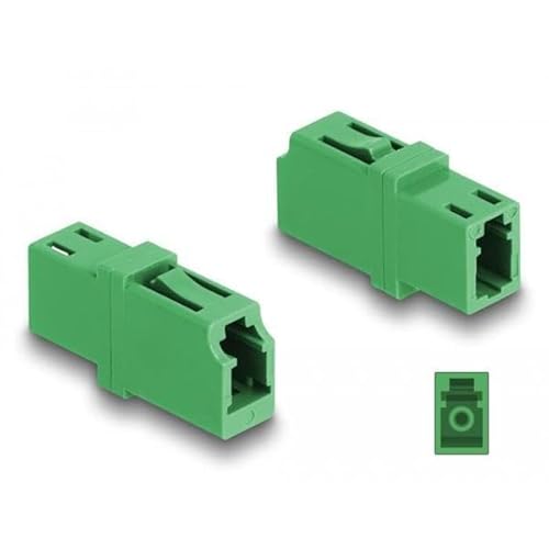 Delock 87984 Adattatore Di Fibra Ottica Lc/Apc 1 Pz Verde