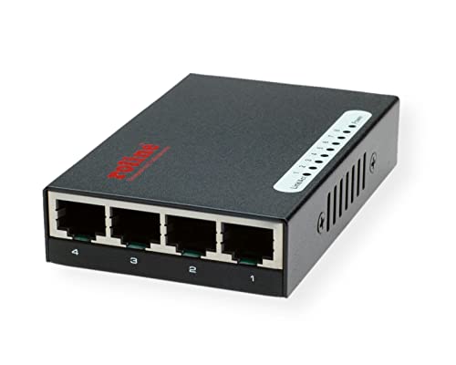 Roline Fast Ethernet Switch, Pocket, 8 Ports