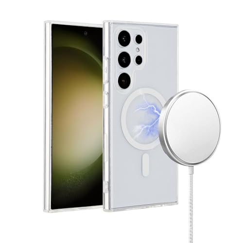 Estuff Infinite Oslo S24 Ultra Galaxy Clear Magnetic Cover, W128803047 (Galaxy Clear Magnetic Cover. Material: 100% Recycled Tpu And Pc)