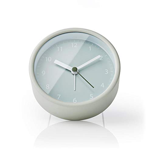 Nedis Sveglia Analogica Da Scrivania | Funzione Snooze Verde