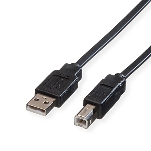 Roline 1.8M Usb2.0-A/Usb2.0-B Cavo Usb 1,8 M Usb A Usb B Nero
