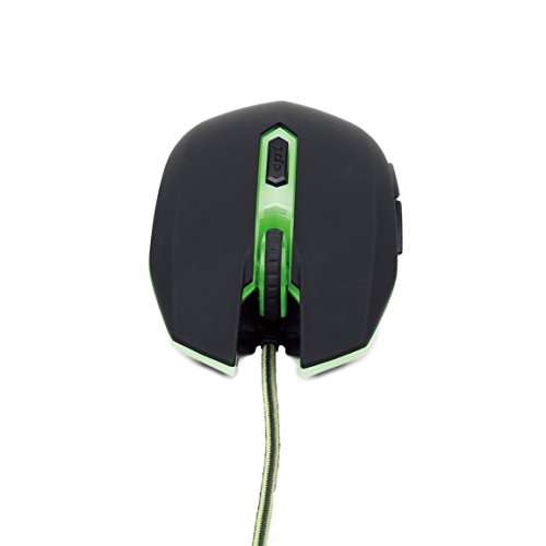 Gembird Mouse Ottico Usb 3 Pulsanti Con Funzione Di Scorrimento Verde