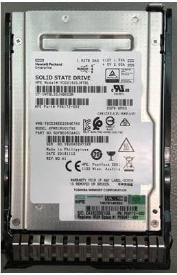 Hewlett Packard Enterprise Sps-Drv Ssd 1.92Tb Sff, P06597-001