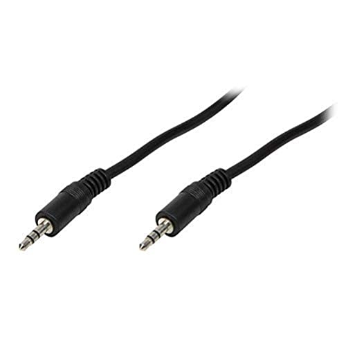 Logilink 3.5Mm - 3.5Mm, 5M Cable De Audio 3,5Mm Negro