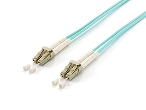 Equip 255411 Cavo A Fibre Ottiche 1 M Om3 Lc Turchese