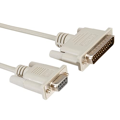 Rotronic Roline Cavo Modem Db9 Db25 Bu St 3 M