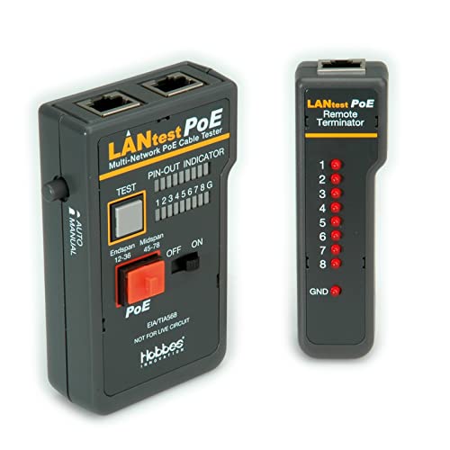 Rotronic Hobbes Lantest Multinetwork Poe Tester Per Cavi