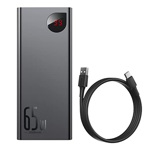 Baseus Batteria Esterna Usb-A/C Adaman - 20000Mah 65W (Nero)