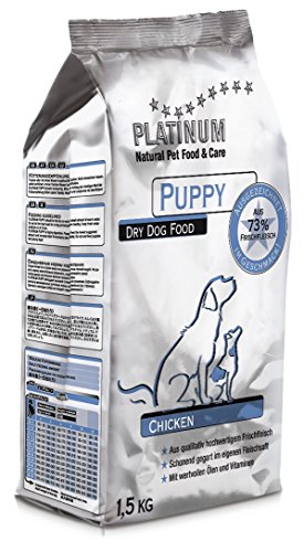Platinum Puppy Chicken 1,5 Kg Crocchette Grain Free Per Cuccioli Semiumide