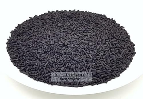 1 Litro Di Pellet Di Carbone Attivo Ø1,5Mm, In Carbone Fossile Per La Preparazione Di Liquidi [Classe Energetica A]