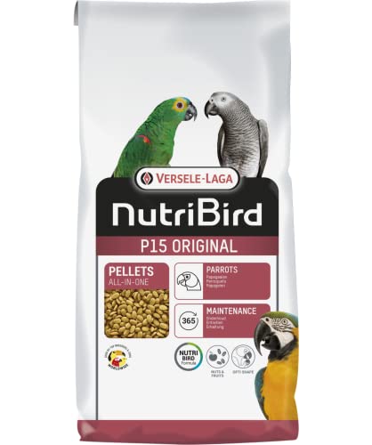 Versele Laga Nutribird P15 Originale Americano Cibo Granuli Per Pappagalli, 1 Kg