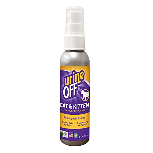 Kerbl Urine Off Per Gatti, Spray Formato Viaggio, 118Ml - Made In Usa
