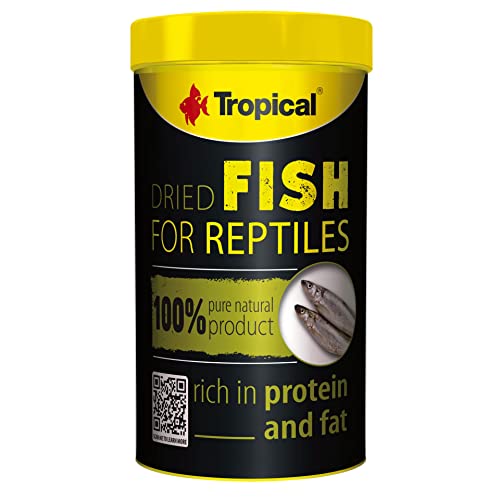 Dried Fish 250Ml / 35G - Pesce Essiccato Per Rettili E Pesci Di Grandi Dimensioni