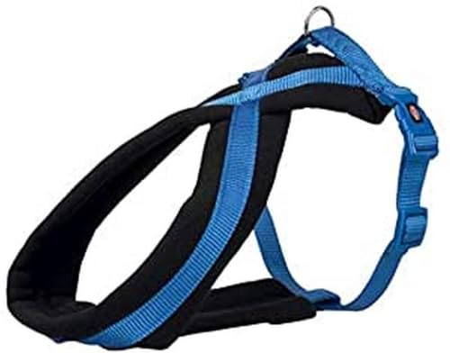 Trixie Premium Touren-Geschirr, L: 60-90 Cm/25 Mm, Blu