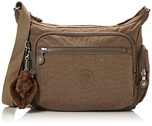 Kipling Gabbie S, Borse A Tracolla Donna, Beige (True Beige), Taglia Unica