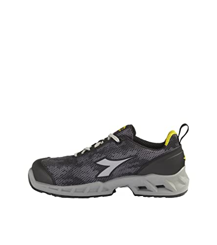 Utility Diadora - Scarpa Da Lavoro Bassa Shark Stable Impact Low S1P Src Esd (Gray/Black, Numeric_42)