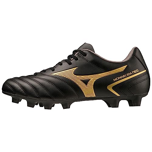 Mizuno Monarcidaneoii Sel, Calcio Unisex Adulto, Nero Oro, 40.5 Eu