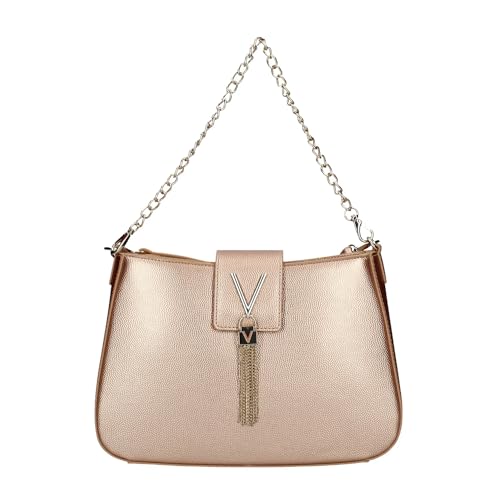 Valentino Divina, Hobo Bag Donna, Oro Rosa, Talla Única
