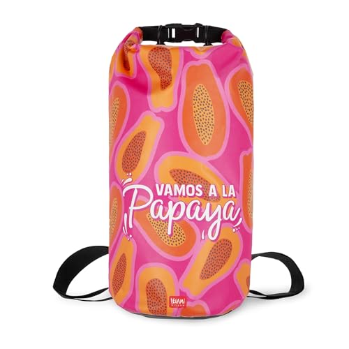 Legami - Borsa Impermeabile Per Mare, Canoa, Barca, Kayak, Rafting, Pesca, Sacca Con Chiusura Ermetica, Dry Bag Leggera, Compatta, Cinghia Regolabile,