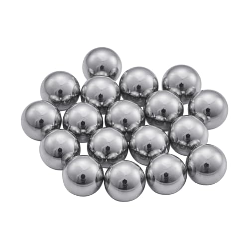Shimano Y00091370, Set 18 Sfere 1/4 In Acciaio Inox, Argento,