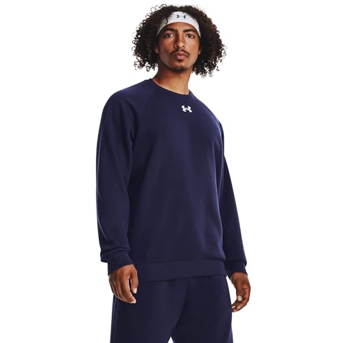 Under Armour Uomo Ua Rival Fleece Crew Shirt