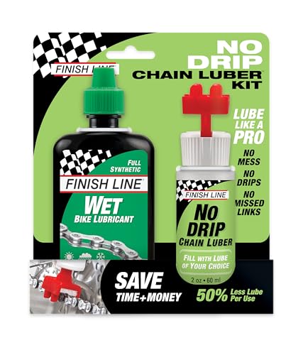 Finish Line Nodripchainluber Combo 120 Ml Wet Lube, Manutenzione. Unisex-Adulto, Multicolore, Taglia Unica