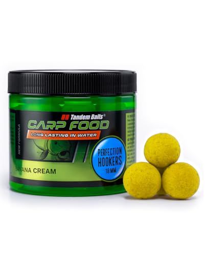 Tandem Baits Carp Food Perfection Hookers Crema Di Banana | Carpfishing Pesche Pesca Accessori | Alimentatore Per La Pesca Carpa | Pesca Accessori All