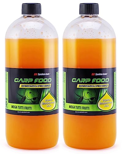 Tandem Baits Set Di 2 Euro Booster Xxl For Boiles Carpfishing Mega Tutti Frutti | Carpfishing Pesche Pesca Accessori | Alimentatore Per La Pesca Carpa