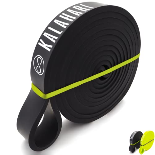 Kalahari Resistance Band Fitness Set Più Ebook Esercizi In Italiano – Bande Elastiche Di Resistenza Per Allenamento Della Forza, Mobilità, Stretching,