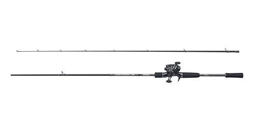 Abu Garcia Fast Attack Pro 210 20-70G Pike Cast Combo, Combo Da Spinning Per La Pesca Ai Predatori, Nero
