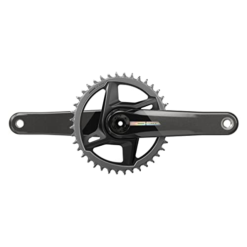 Sram Force 1 D2, Ruota Per Catena Della Bicicletta Unisex Adulto, Nero, 172.5Mm