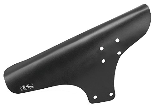 Universal Mudguard, M-Wave, For Front Or Rear, Hardwearing And Flexible Plastic, Black, For Fork Or Seat-Stay Mounting, On Card