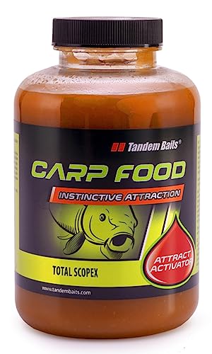 Tandem Baits Carp Food Attract Activator Total Scopex | Carpfishing Pesche Pesca Accessori | Alimentatore Per La Pesca Carpa | Aroma Inenso | Pesca Ac