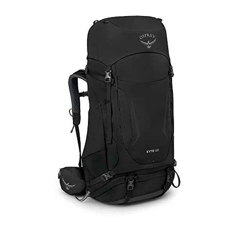 Osprey Kyte 68 Womens Backpacking Backpack Black Wm/L