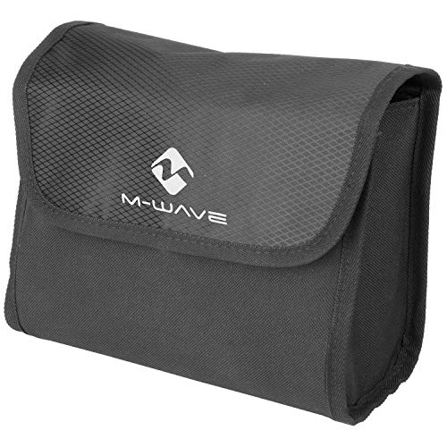 M-Wave Utrecht Travel Eco, Borse Unisex -Adulto, Nero, 220 X 160 X 100 Mm (Lxhxw)