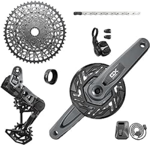 Sram Set Leva 2138000457, Dimensioni Del Cambio Unisex, Nero, 160 Mm