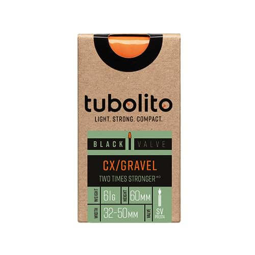 Tubolito Camera D'Aria Tubo, Cx/Gravel, 700C/28", Valvola 60 Mm, Nera