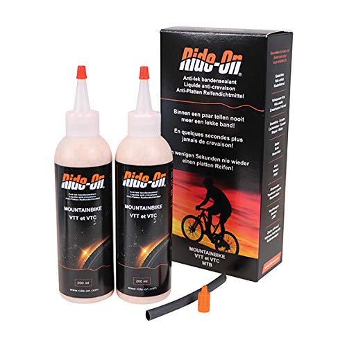 Ride- On Bike- On Unisex Adult - Prevenzione Puntuale, Colore: Rosso/Marrone, 2 X 200 Ml