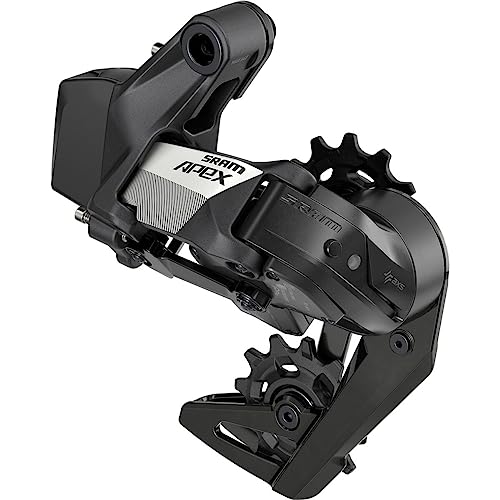 Sram Apex Xplr Axs - Deragliatore Posteriore A 12 Velocità, 44 T, Colore: Nero
