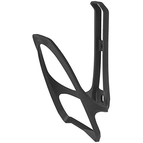 M-Wave Bc 19-C-Portabottiglie In Plastica Rinforzata Con Fibra Di Carbonio, Super Leggero, Design Moderno E Funzionale, Colore: Nero Unisex-Adulti