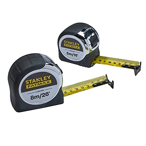 Stanley Fatmax Sta533891 Sta533886 Xms19Cttwin, Nastro Misura 8 M 7,9 M E 5 M