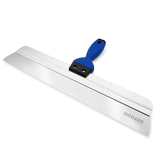 Hogard Spatole Per Stucco Per Uso Professionale Frattazzo Per Stucco In Acciaio Inox Made In Eu | Spatola Per Stuccare | 450 Mm