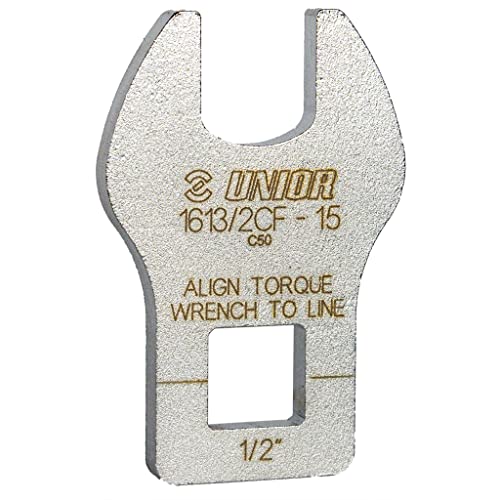 Unior Chiave A Pedale Crowfoot 15, Argento