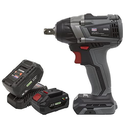 Sealey Cp20Viwxkit - Avvitatore A Impulsi Brushless Da 20 V 1/2", 300 Nm, 2 Batterie