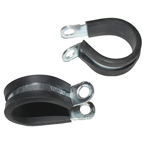 Lumonic 5X Fascette Per Tubi Da 25Mm Con Inserto In Gomma I Fascette Per Cavi Da Avvitare I Fascetta Per Tubi 25Mm, Fascette Per Tubi, Fascetta Di Fis