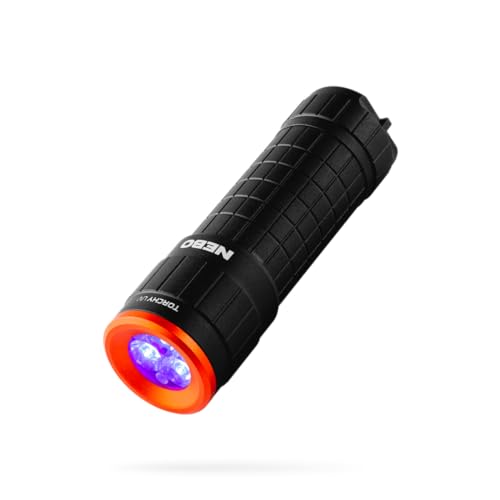 Nebo Torchy - Torcia Da Ispezione Uv A Luce Nera Per Uso Commerciale, Compatta, Mini Torcia Portatile Alimentata A Batteria Con Luce Ultravioletta, Pr