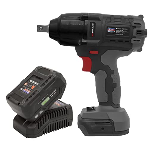 Sealey Cp20Vpiwkit1 20V 4Ah 1/2 "Sq Drive Brushless Impact Wrench Kit 700Nm