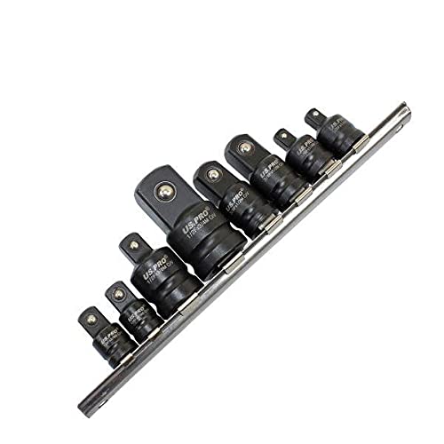 Us Pro Set Di Adattatori Per Bussole A Percussione Da 1/4" 3/8" 1/2" 3/4" Riduttore Passo Su/Giù 3505
