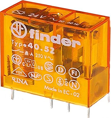 Best Price Square Relay, Dpdt, 24Vac, 8A 40.52.8.024.0000 Di Finder