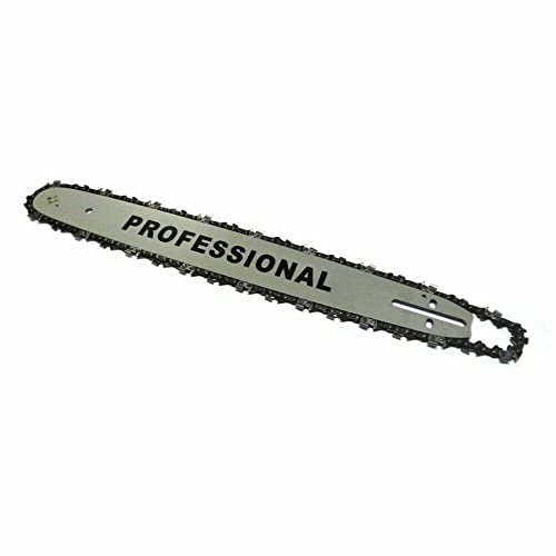 Lama Barra E Catena Per Motosega A Scoppio Da 35 Cm 14" Pollici 52 Maglie Passo 3/8" Set Ricambio Barra Guida Con Catena Per Motoseghe A Scoppio